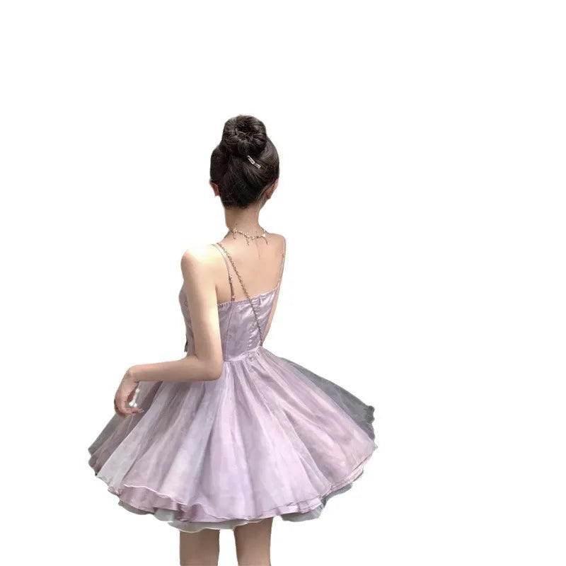 maoxiangshop - Evening Dresses Women Cute Clothes Fairy Costume Women Vestido Blancos Mujer Vestido Sexy Vestidos Para Playa Cute Clothes