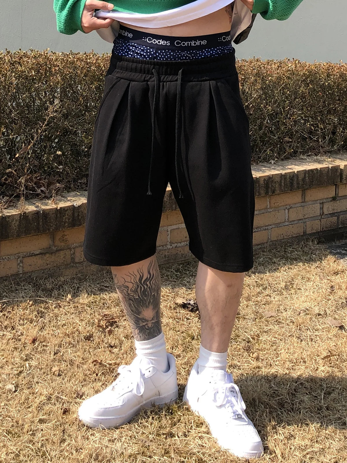 maoxiangshop Summer Men Cotton Gym Bodybuilding Casual Loose Shorts Outdoors Fitness Beach Short Pants Male Brand Sweatpant Men's clothing