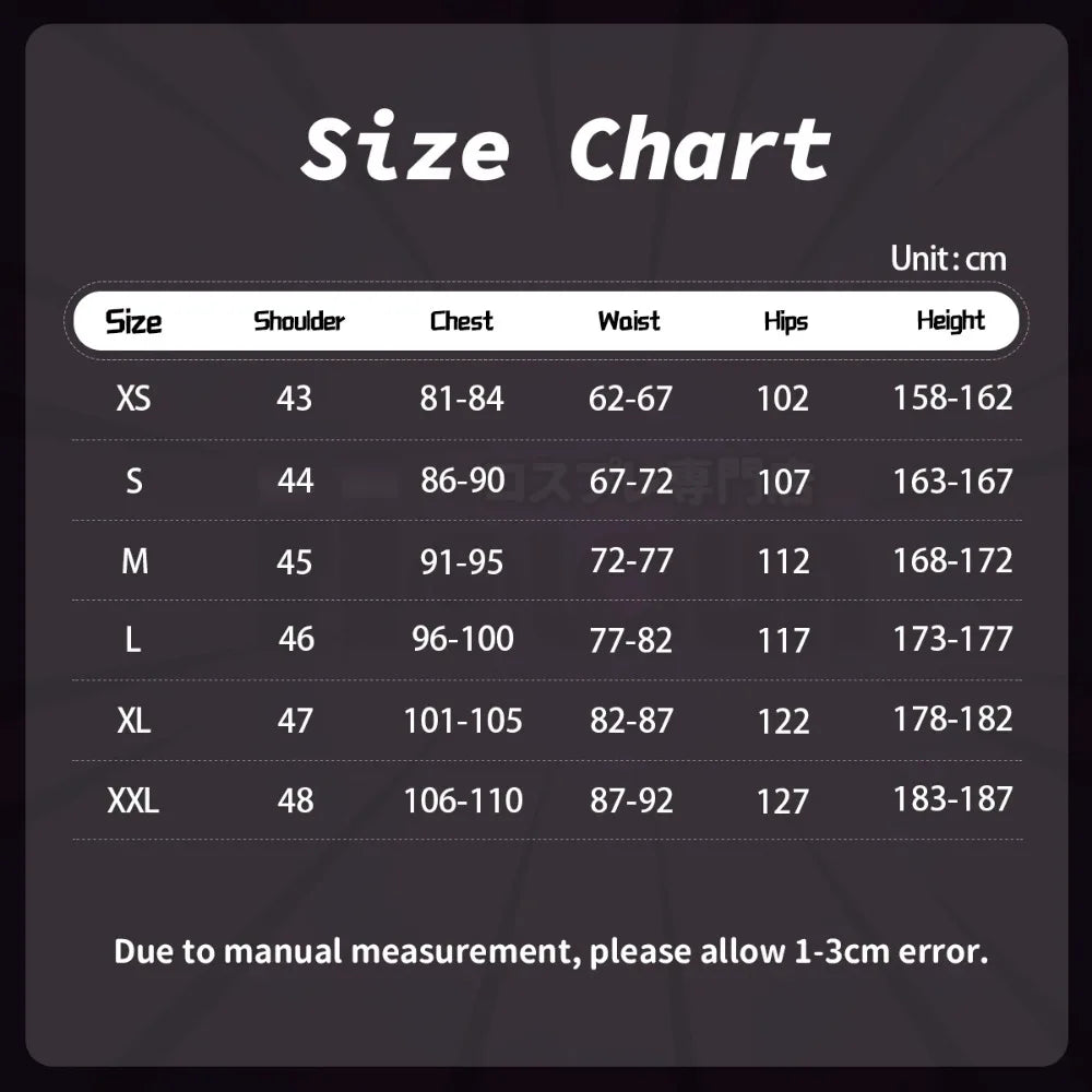 maoxiangshop - Cosplay Costume Purple Vest Neck Gaiter Belt White Elastic Pants Top Gift Anime Cosplay