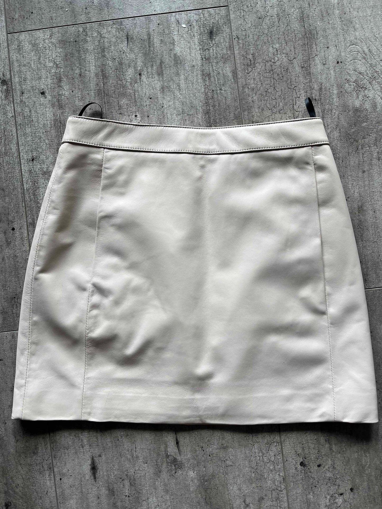 maoxiangshop Leather Skirt Women Fashion New High Waist Skirt Spring Autumn Slim Mini Skirt Genuine Leather Shorts Boots Y2k
