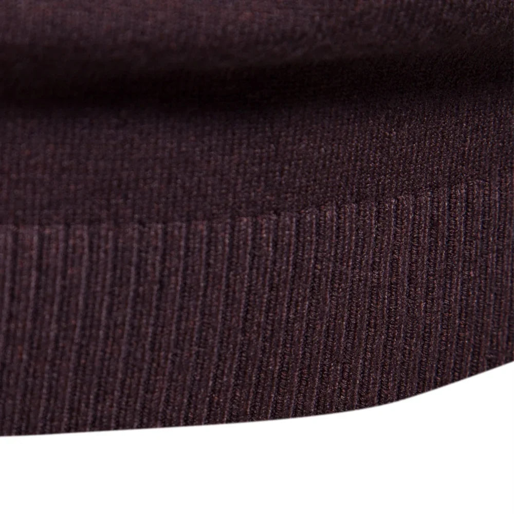 maoxiangshop New Winter Turtleneck Thick Mens Sweaters Casual Turtle Neck Solid Color Quality Warm Slim Turtleneck Sweaters Pullover Men