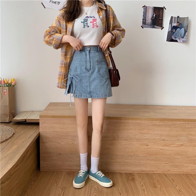 maoxiangshop Women Mini Pant Skirts Clothing Denim Wide Leg Shorty Sexy Woman Clothes for Teen Girls Hot Pants Korean Fashion Beach Jeans