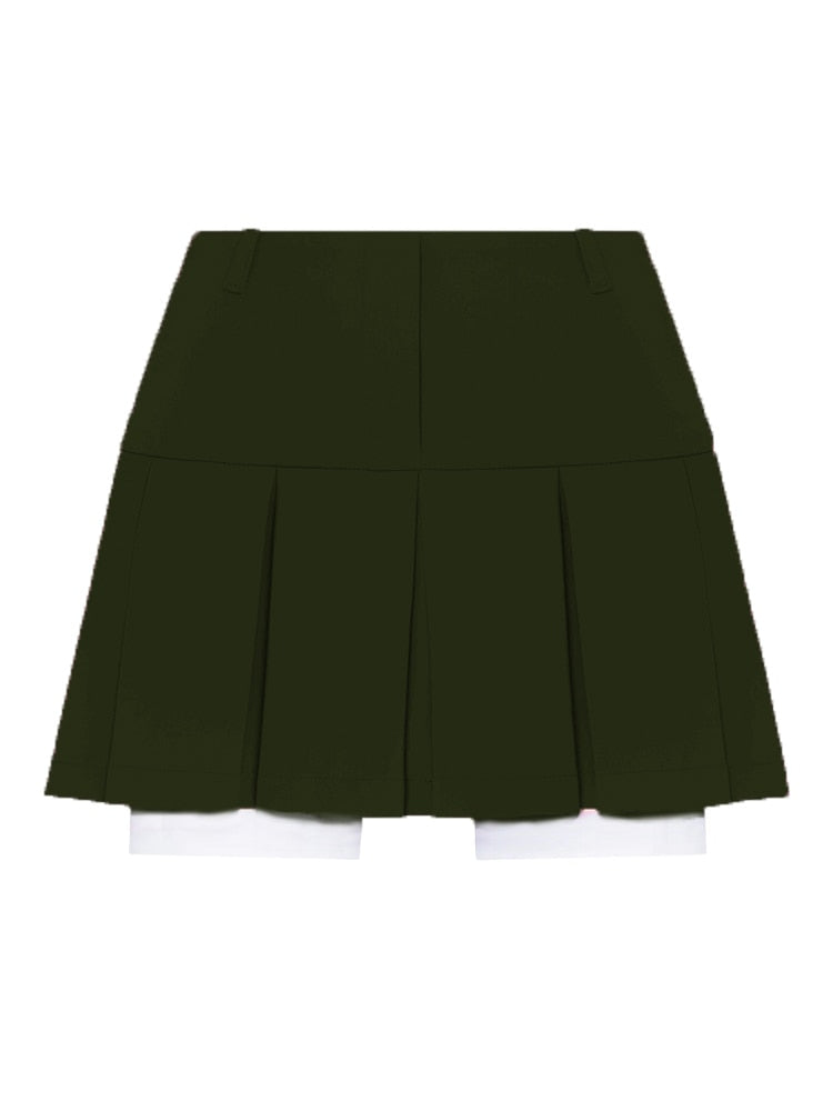 Taruxy Fall Women Blazer Suit Two Piece Sets Turn-down Collar Blazers Tops And Pleated Skirts Femme High Street Y2K Outfits