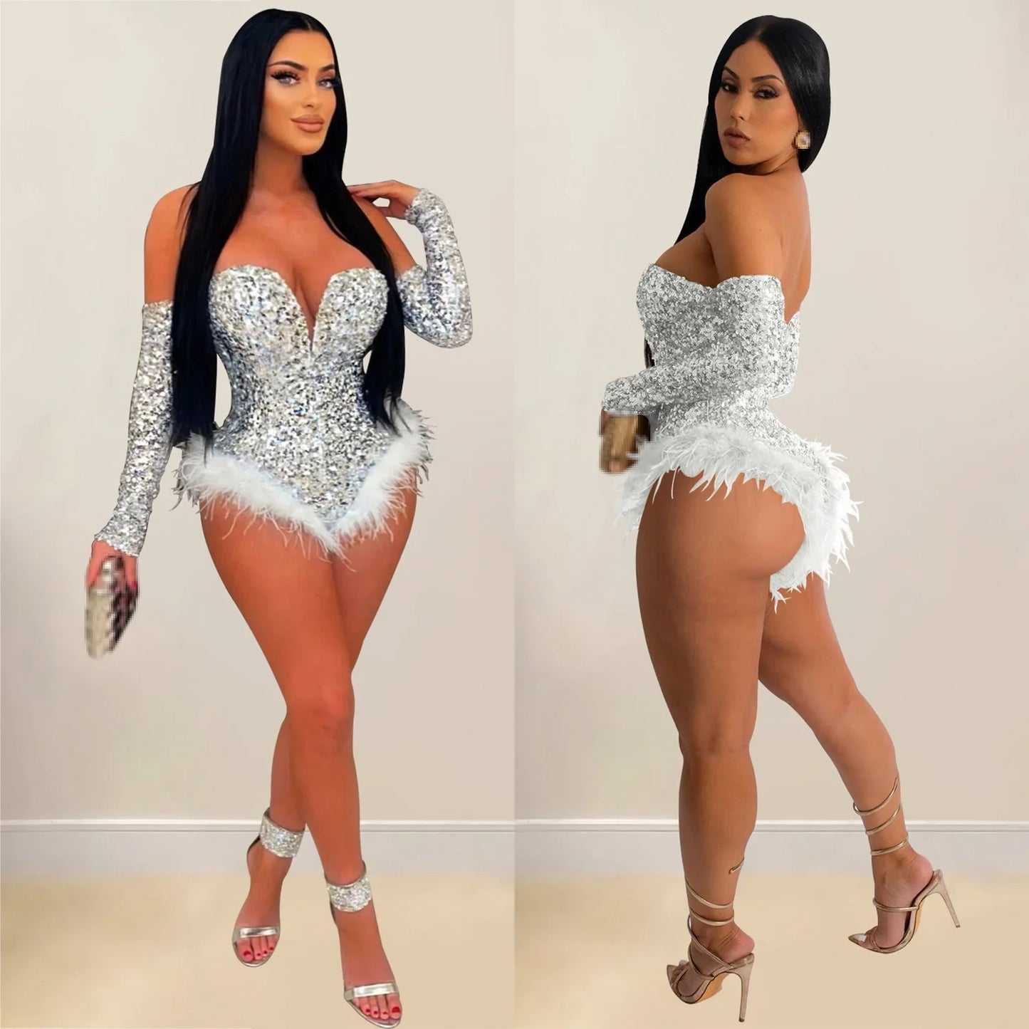 maoxiangshop bodysuit women clothing rompers playsuits jumpsuit women one pieces bodysuits night club outfit vacation outfits for women