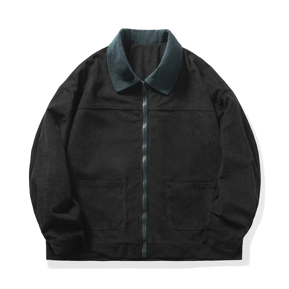 maoxiangshop Retro Jacket Autumn Men Corduroy Bomber Jacket Loose Oversized Patchwork Casual Jacket Male Clothing Loose Hip Hop Tops 5xl