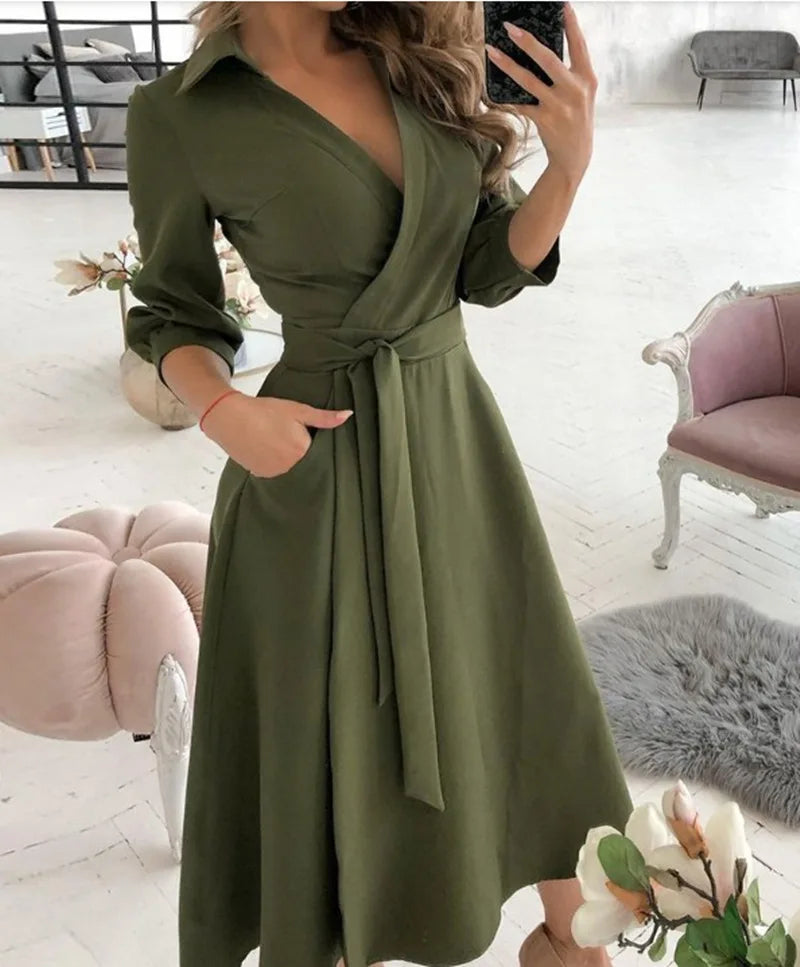 maoxiangshop Women Print Dress Sexy V-Neck Bat Sleeve Ruffl Flowers Print Bohemian Beach Sundress Ladies Loose Summer Vacation Mini Dresses
