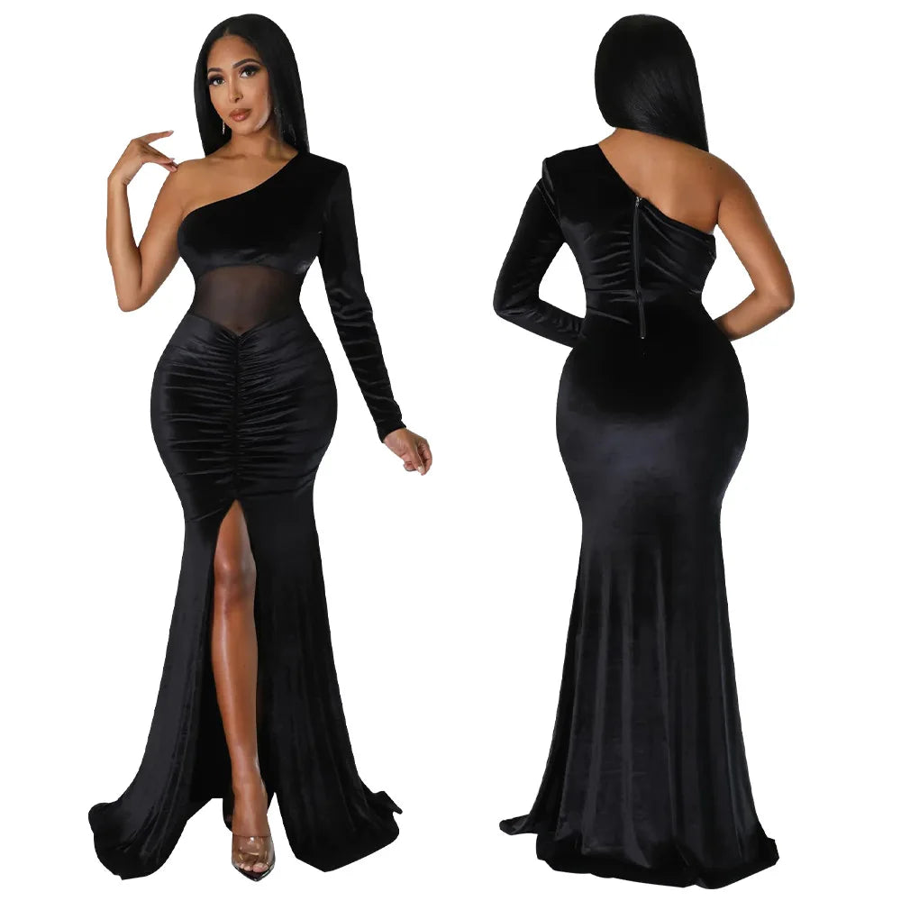 maoxiangshop Evening Dresses for Women Party Dress Women Clothing Birthday Dress for Woman Long Dresses Fall Clothes
