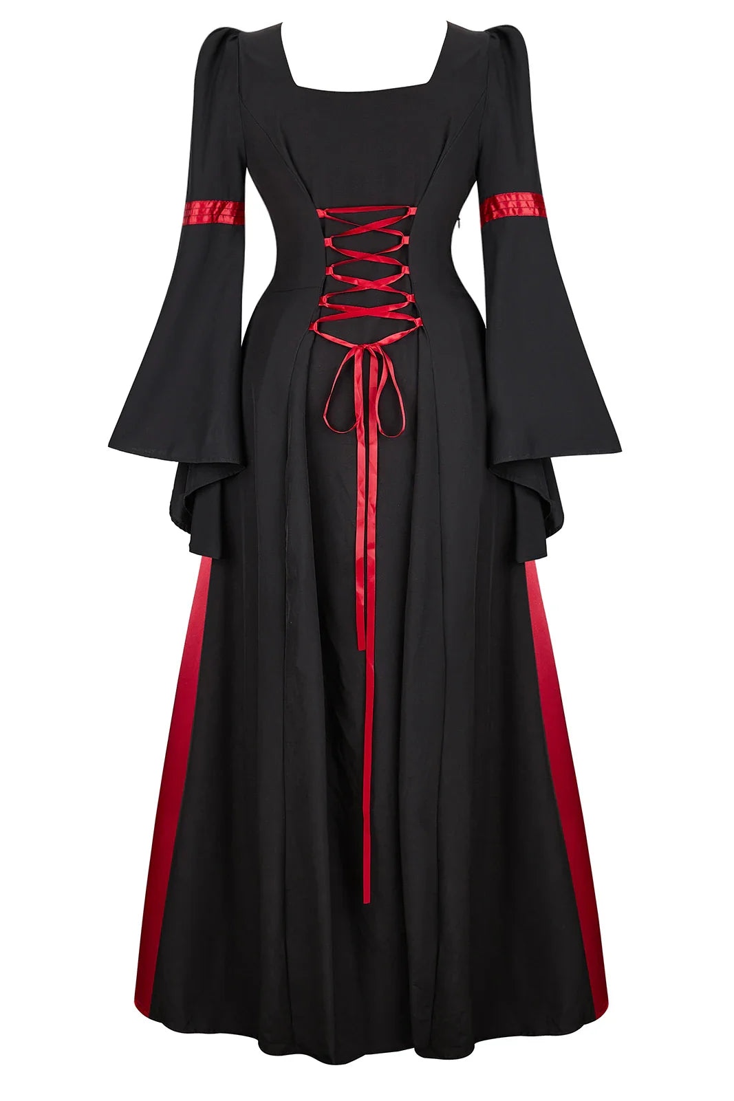 maoxiangshop - Renaissance Costumes for Women Medieval Dress Irish Halloween Costume for Women Pirate Dresses