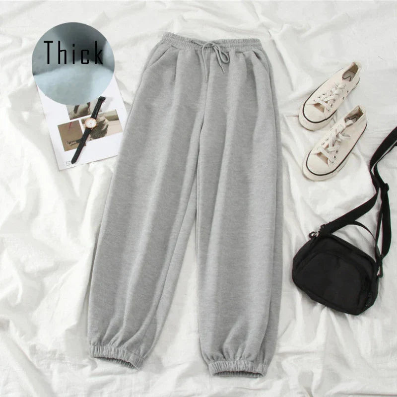 JMPRS Gray women Sweatpants Autumn New Baggy Fashion Oversize Sports Pants Black winter thick Joggers Streetwear Trousers