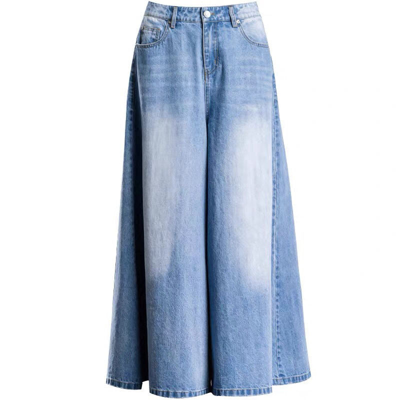 maoxiangshop Korean Streetwear Women Women's High Waist Jeans Woman Harajuku Fashion Denim Pants Jean Baggy Clothes Vintage Clothing Urban