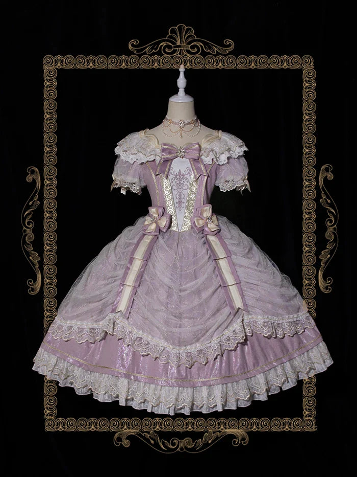 maoxiangshop - Lolita Teenage Memorial Day Court Vintage Dress