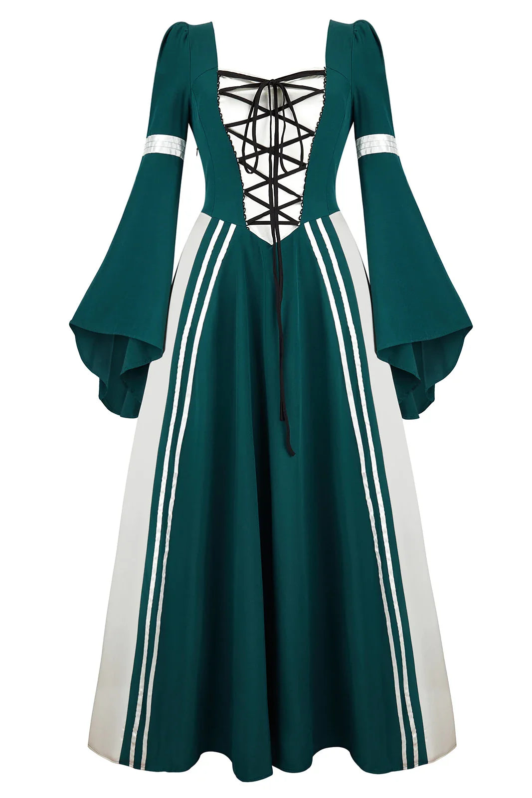 maoxiangshop - Renaissance Costumes for Women Medieval Dress Irish Halloween Costume for Women Pirate Dresses