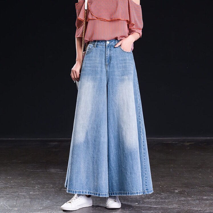 maoxiangshop Korean Streetwear Women Women's High Waist Jeans Woman Harajuku Fashion Denim Pants Jean Baggy Clothes Vintage Clothing Urban