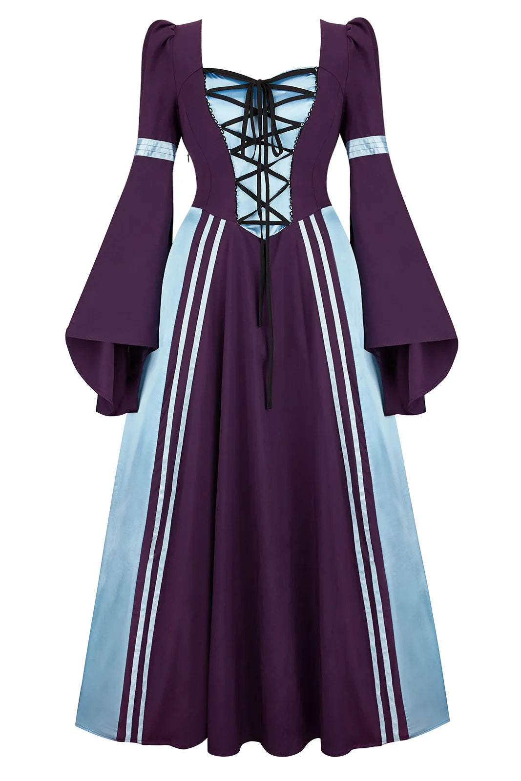 maoxiangshop - Renaissance Costumes for Women Medieval Dress Irish Halloween Costume for Women Pirate Dresses