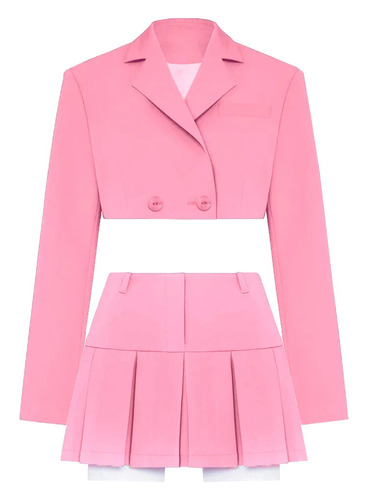 Green New Blazers For Women Cropped Coats Jacket Summer Casual Outfits Fashion Chic Jacket Women's Blazer Suits