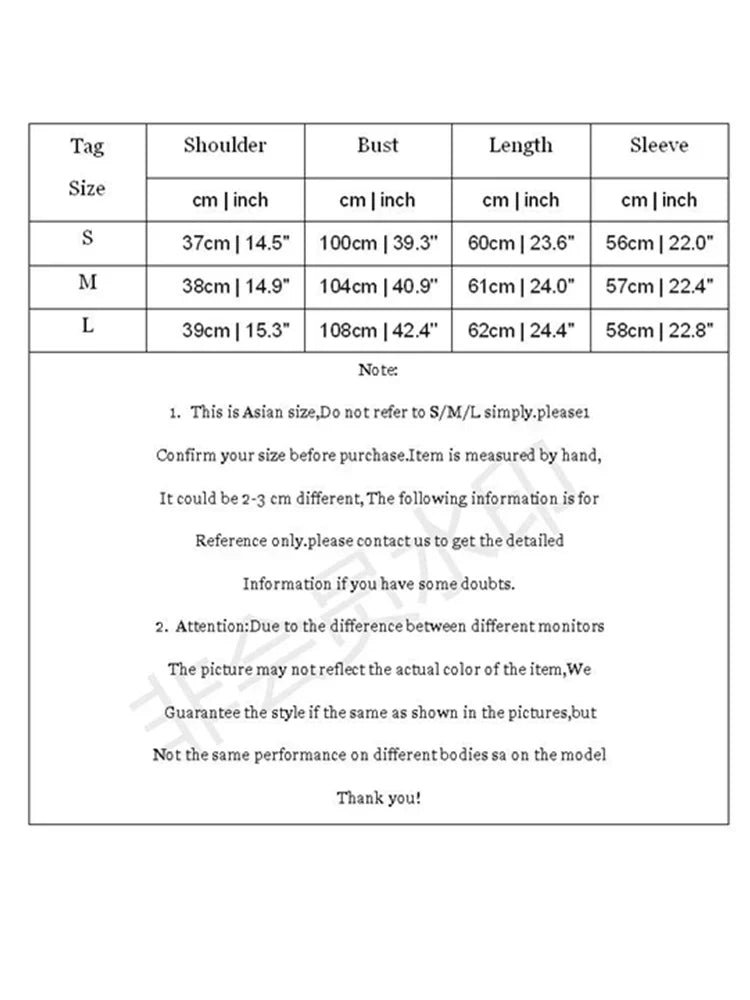 Women Coats Spring Autumn Long Sleeves Zipper Cotton Jackets Cartoon Print Chic Casual Simple Outwear