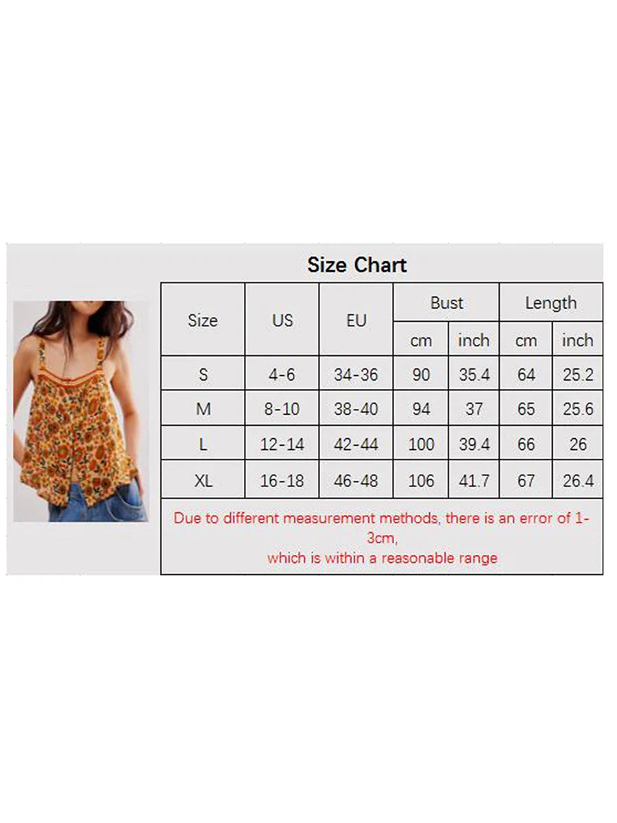 maoxiangshop - Womens Summer Bohemian Cute Tank Tops Casual Chic Floral Print Sleeveless Front Button-down Basic Y2K Vest Streetwear