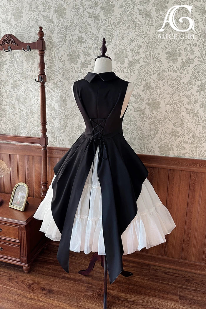 maoxiangshop - Detective Lolita Braced Jacket