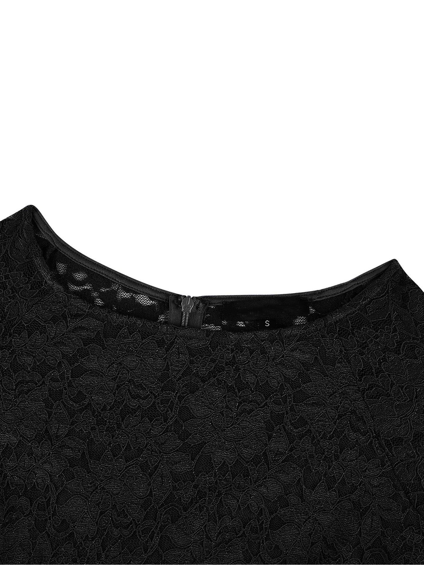 maoxiangshop Women Cocktail Party Dresses Wedding Guest Evening Lace Ruffles Elegant Casual Wear Work Bodycon Vintage