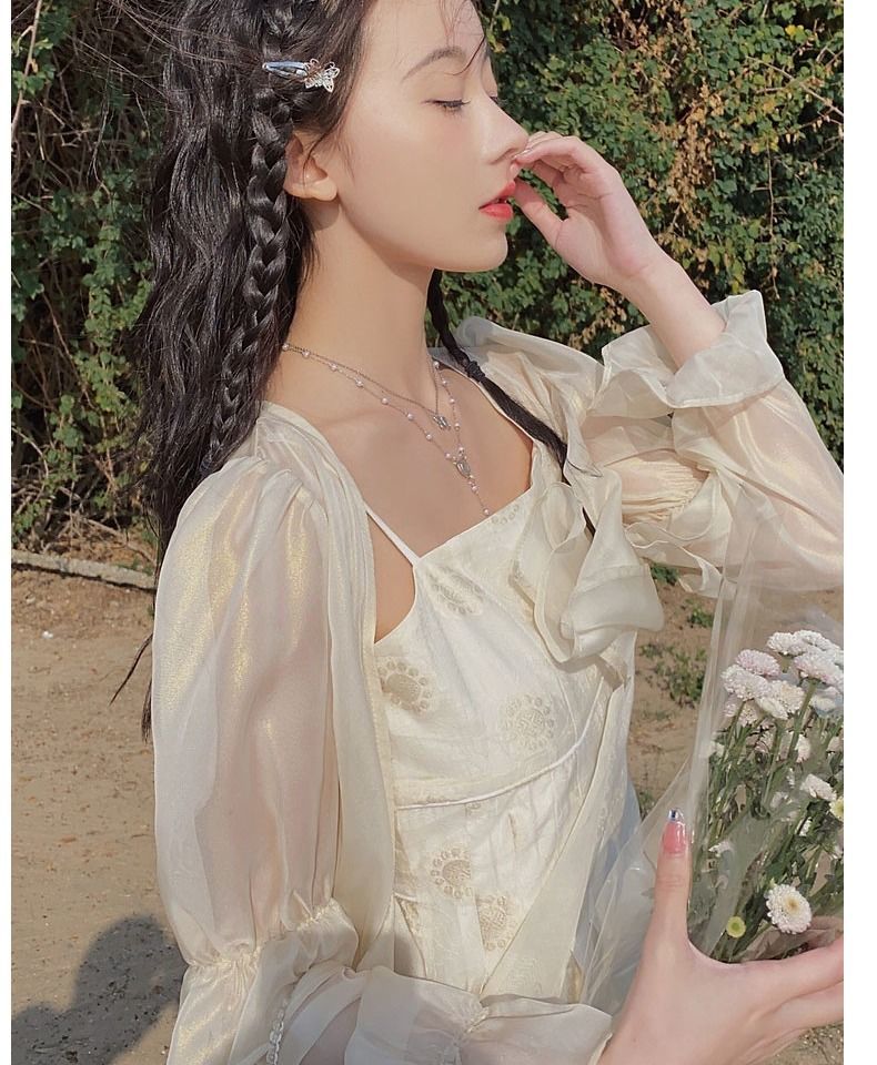 maoxiangshop Spring Autumn Summer Sun Protection Clothing Women Shrug Chiffon Cardigan Female Loose Cardigans Ladies Shawl Women Thin Coat