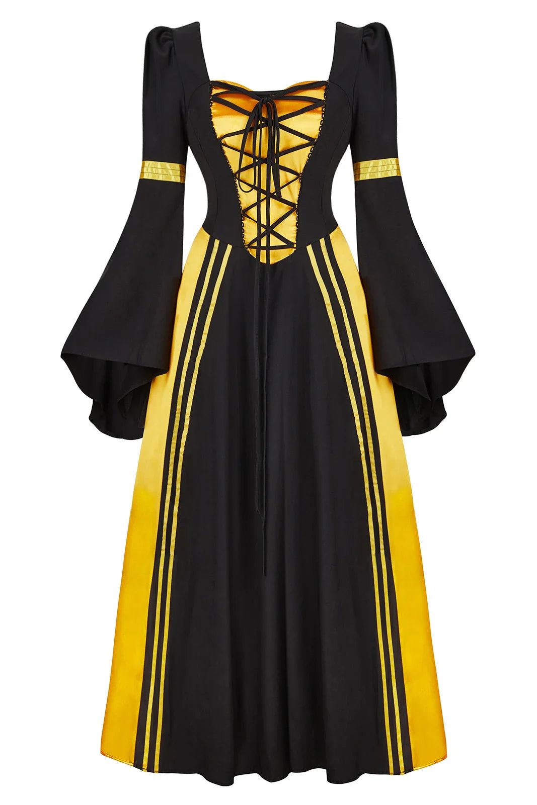 maoxiangshop - Renaissance Costumes for Women Medieval Dress Irish Halloween Costume for Women Pirate Dresses