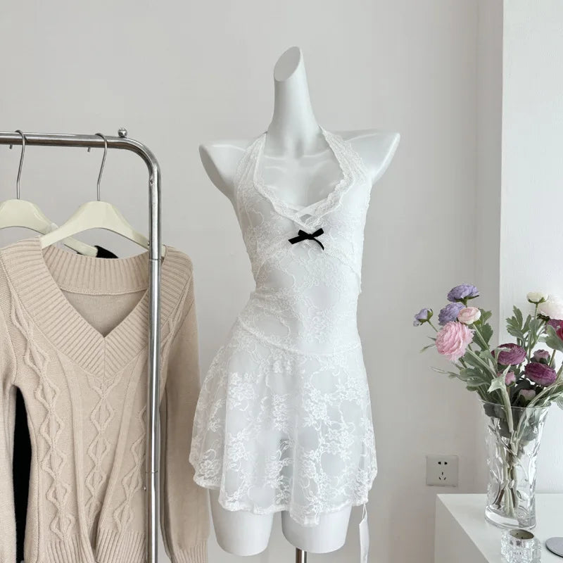 maoxiangshop - 2024 Women Grunge Knitted Twist Sweaters Y2k Aesthetic Women Streetwear Sweet Jumpers Harajuku Vintage Slim Fit Autumn Knitwear