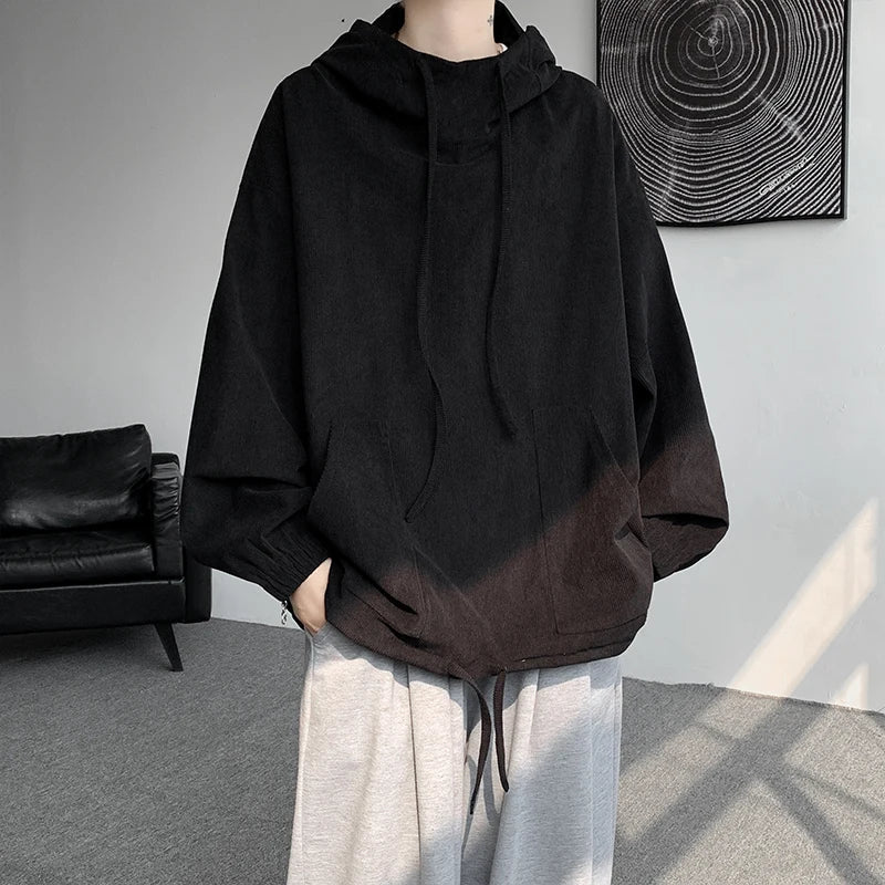 maoxiangshop Autumn Stand Collar Hoodies Sweatshirts Men Woman Fashion Pink Black Khaki Hip Hop Hoody Male Brand Casual Loose Tops