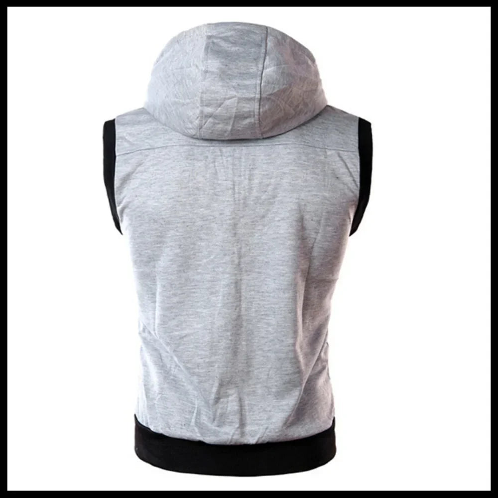 maoxiangshop Spring Sweater Vest Men's No Sleeve Retro Casual Knitted Pullover Men Wild Slim Knitting Sweaters Mens Clothes