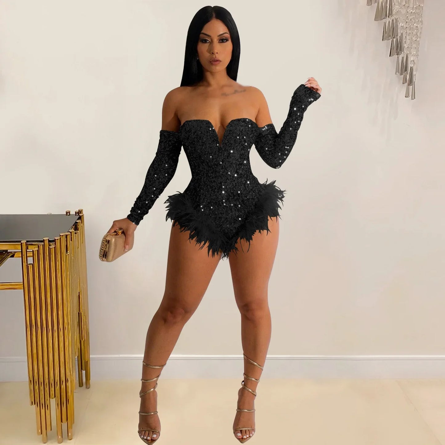 maoxiangshop bodysuit women clothing rompers playsuits jumpsuit women one pieces bodysuits night club outfit vacation outfits for women