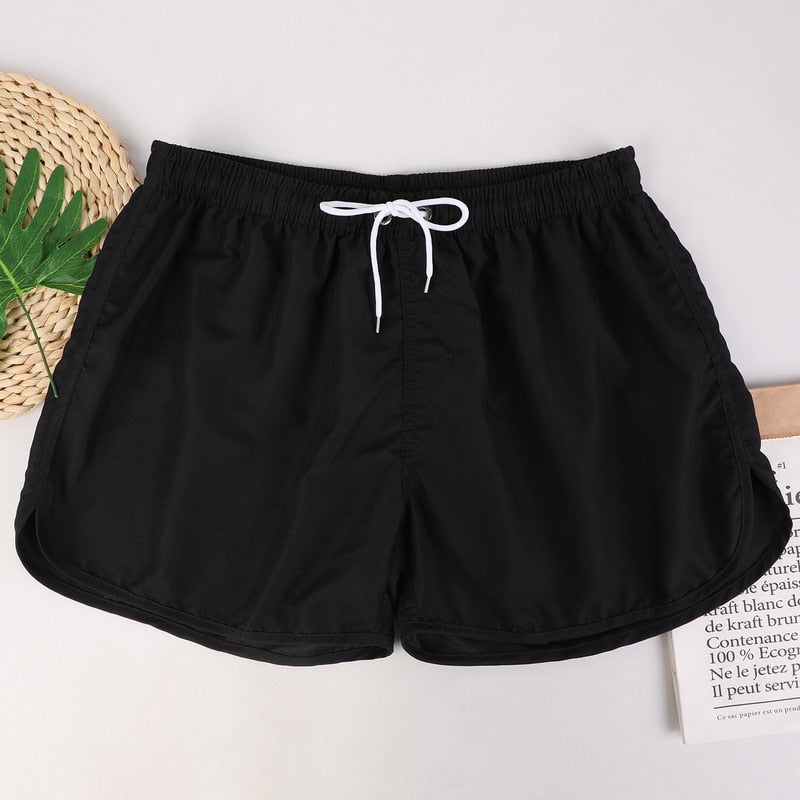 maoxiangshop Beach Shorts Quick Dry Mens Swimwear Board Briefs New Hot Summer Swim Trunks Sport Gym Running Shorts Male Beachwear