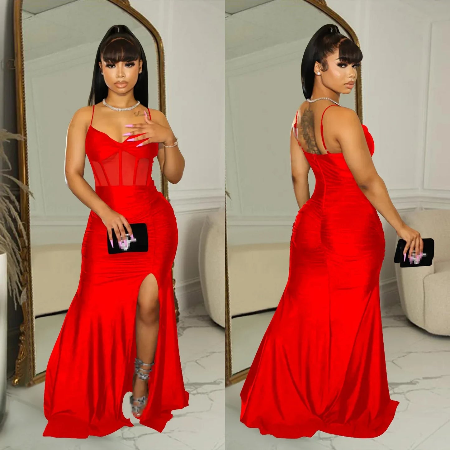 maoxiangshop Evening Dress Party Dresses for Women Birthday Dress for Women Long Dresses Woman Clothing New Arrivals Fall Clothes