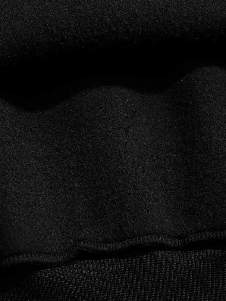 maoxiangshop Hoodie for Men Solid Fleece-lined Sweatshirts Unisex Streetwear Pullover Fall Winter Hooded Jumper Basic Sweats