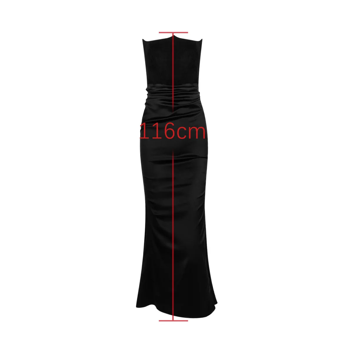 Maxi Strapless Formal Occasion Dresses Elegant Bodycon Corset Party Dresses Sexy Velvet and Satin Patchwork Dress