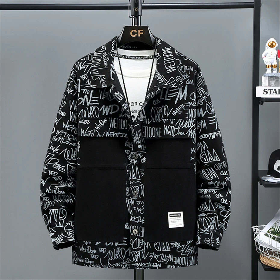 maoxiangshop Color Block Patchwork Denim Jacket Men 11XL 10XL Plus Size Jean Jackets Vintage Coat Male Big Size Outerwear