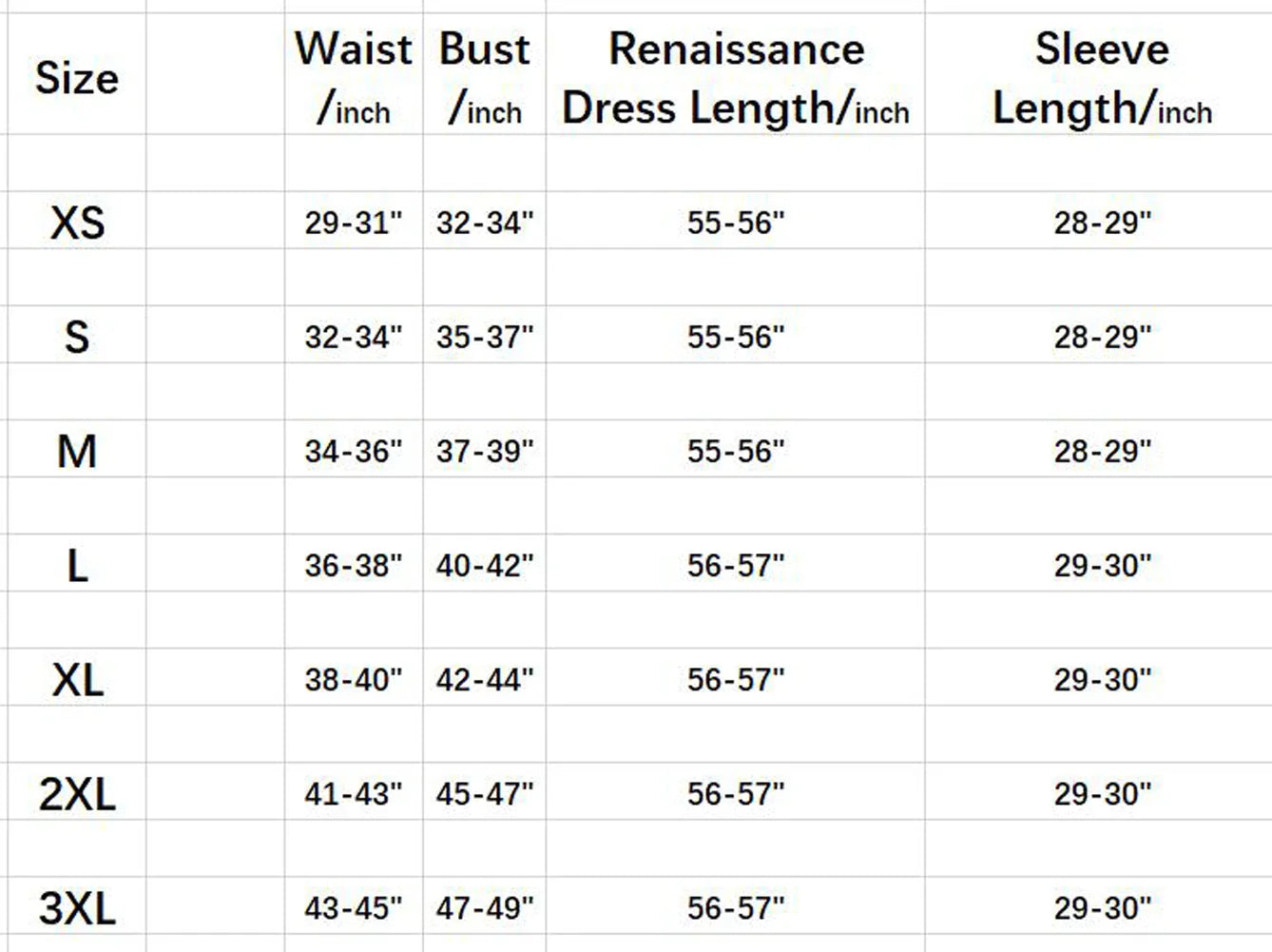 maoxiangshop - Renaissance Dress for Women Irish Medieval Dresses Victorian Female Costumes Halloween Cosplay Costume Masquerade Party Outfits