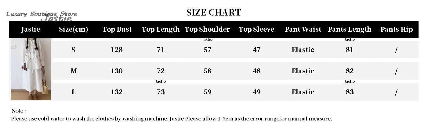 maoxiangshop - Chic Cute Floral Embroidery Blouse Women+Long Skirts Set Cotton Ruffle O-neck Blouse Woman Suit Loose Skirts Vacation Outfit