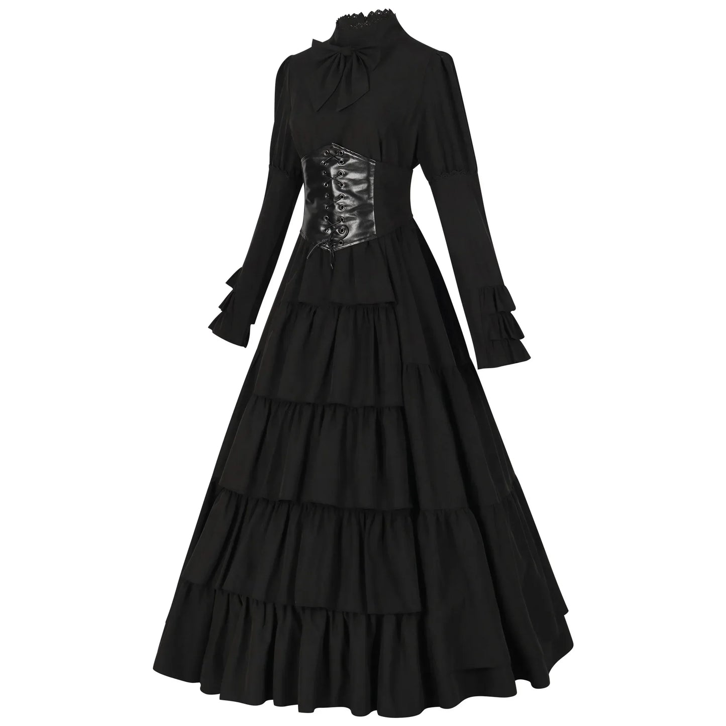 maoxiangshop - 2024 New Fashion Cosplay Medieval Women's Clothing Renaissance Women's Clothing Irish Long Dress