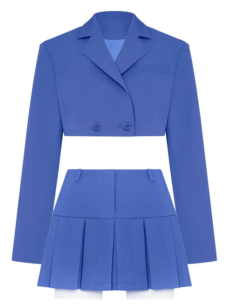 Green New Blazers For Women Cropped Coats Jacket Summer Casual Outfits Fashion Chic Jacket Women's Blazer Suits