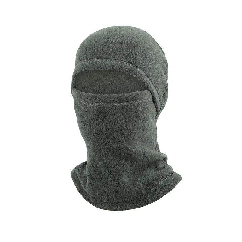 maoxiangshop Winter Polar Coral Hat Fleece Balaclava Men Face Mask Neck Warmer Beanies Thermal Head Cover Tactical Military Sports Scarf Caps