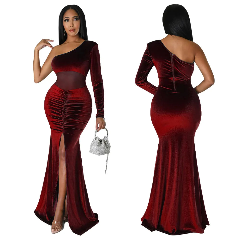maoxiangshop Evening Dresses for Women Party Dress Women Clothing Birthday Dress for Woman Long Dresses Fall Clothes