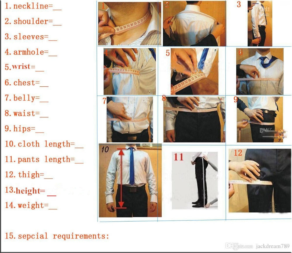 maoxiangshop Light Gray Men‘s Wedding Suit Slim Fit 3 Pieces Groom Tuxedo Groomsman Custom Made Business Men Clothing