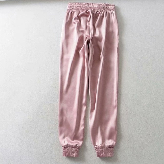 Women Loose Trousers Women's Elegant Black Vertical Striped High Waist Pocket Wide Leg Pants Women Bell Bottoms Flare Trousers