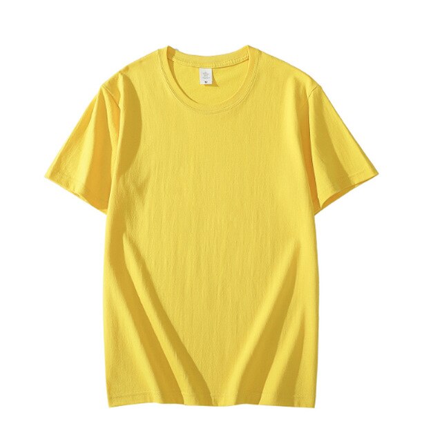 New Summer 100% Cotton Men's T Shirt Casual Short Sleeve Black White Pink Gray Basic T Shirts Daily Casual Tops Tees 4XL