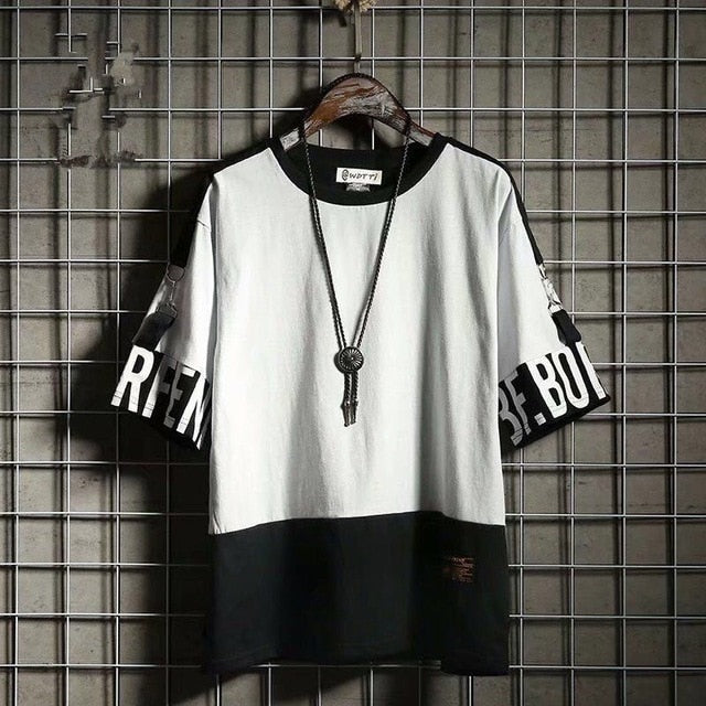 Hip Hop T Shirt Men Fashion Harajuku Tshirt Streetwear Casual Japan T Shirt Short Sleeve T-Shirt Men Cool Summer Tees Shirts