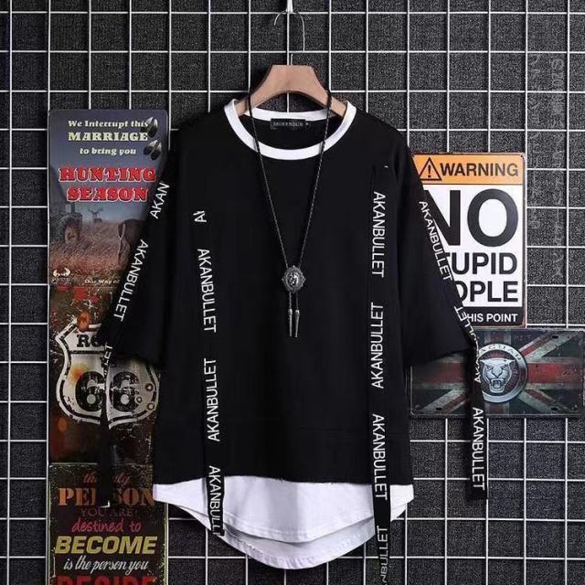 Hip Hop T Shirt Men Fashion Harajuku Tshirt Streetwear Casual Japan T Shirt Short Sleeve T-Shirt Men Cool Summer Tees Shirts