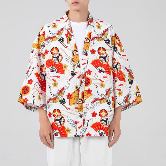 Japanese shirt men kimono Chinese kimono geisha new arrival Japanese street clothing harajuku kimono