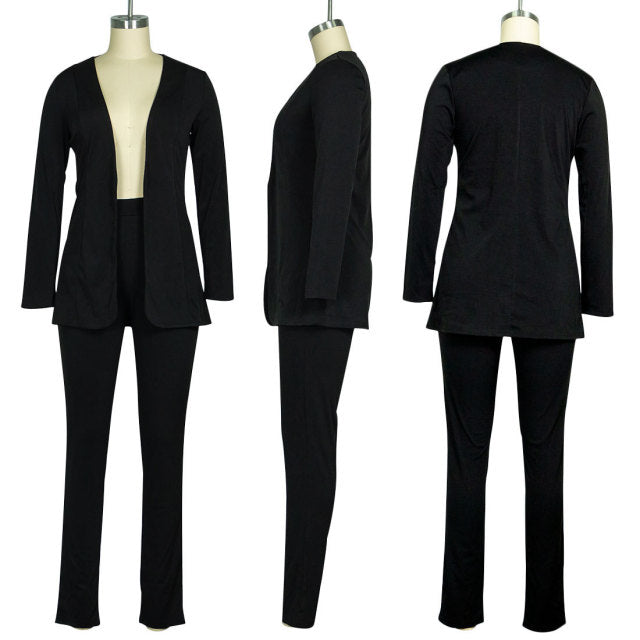 Two Piece Women Business Blazer Set Office Lady Solid Colors Formal Suits with Buttons New Pink Yellow Commute Blazer Pants Set