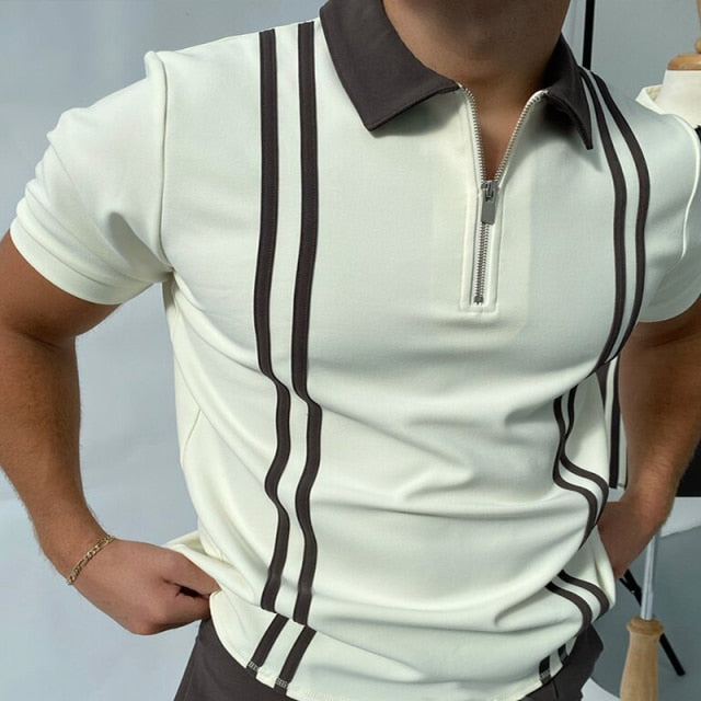 Men's Polo Shirt Men Solid Polo Shirts Brand Men Short-Sleeved Shirt Summer Shirt Man Clothing Asian Size M-3XL