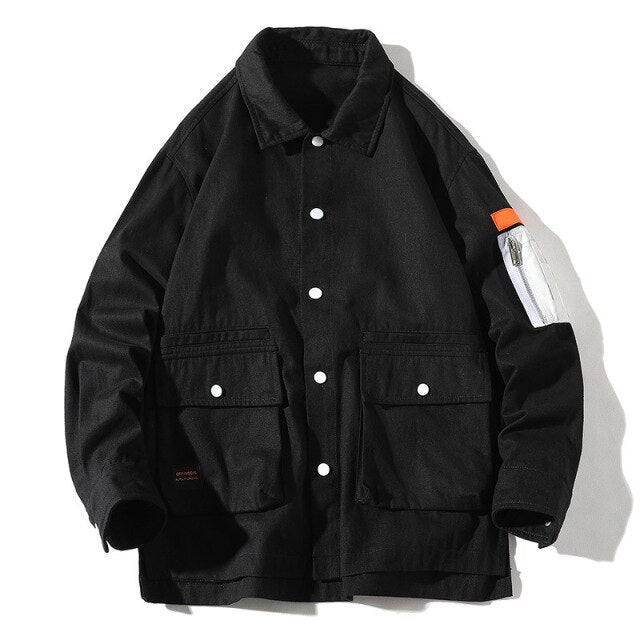 Men's Long Sleeve Cotton Shirts Loose Streetwear Autumn Korean Style Casual Fashion Harajuku Male Oversize Clothing High Quality