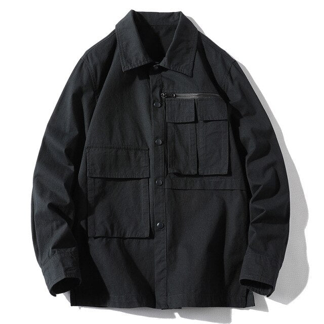 High Quality 100% Cotton Men's Shirts Casual Fashion Streetwear Solid Color Autumn Long Sleeve Male Korean Plus Size Clothes Top